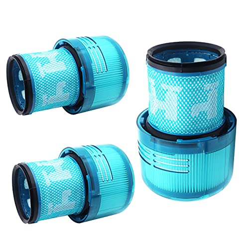 DingGreat V15 Filter für Dyson 3 Stück Waschbar Ersatzfilter für Dyson V15 SV22 V11 SV14 Staubsauger, Ersetzen Sie # 970013-02 von DingGreat