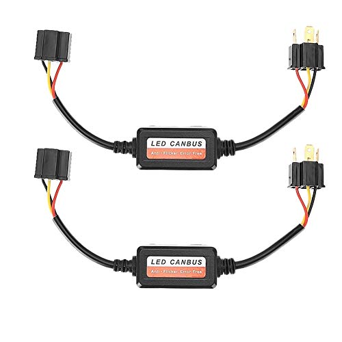 Dingln 2ST Auto-Scheinwerfer-Decoder-Radio Audio Entstörungs Fehler Canceler Filter for H4 von Dingln