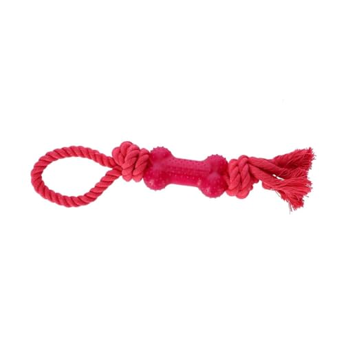 Dingo Hundespielzeug 30074, Rosa, Baumwolle, Gummi von Dingo