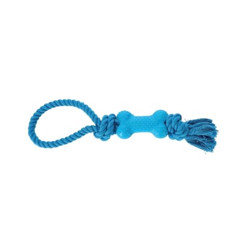 Dingo Hundespielzeug 30076, Blau, Baumwolle, Gummi von Dingo