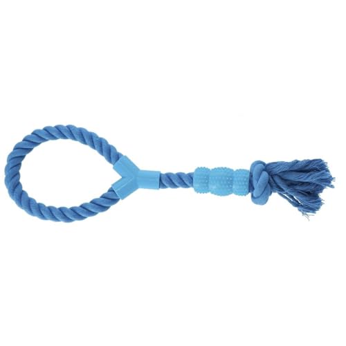 Dingo Hundespielzeug 30082, Blau, Baumwolle, Gummi von Dingo