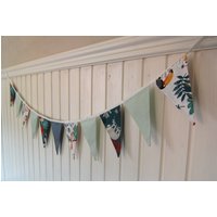 Wimpelkette Dschungel Tiere Petrol Mint Mit Name Deko Kinderzimmer 140 - 240cm Wimpelkette Dschungel Tiere Petrol Mint Mit Name Deko Kinderzimmer 140 - 240cm von Dinkelundmehr