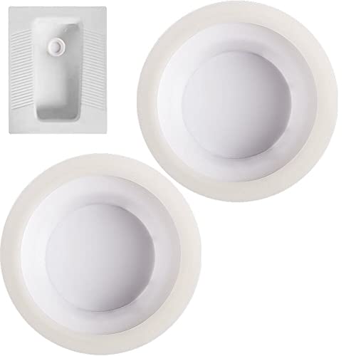 2 stücke Hocken Pan Wc Abdeckungen Kunststoff Kein Geruch Hocken Toilette Hocken Geruch Stopper Preventer Wc Deodorant Stecker Teile von Dinntty
