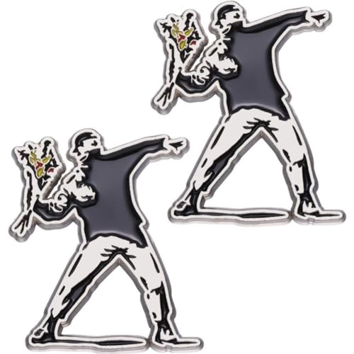 Dinntty 2 Teile/Satz Brosche Pin Werfen Junge Brosche Klassische Kunst Design Brosche Pin Anstecknadel Geburtstagsgeschenk Dinntty 2 Teile/Satz Brosche Pin Werfen Junge Brosche Klassische Kunst Design Brosche Pin Anstecknadel Geburtstagsgeschenk von Dinntty