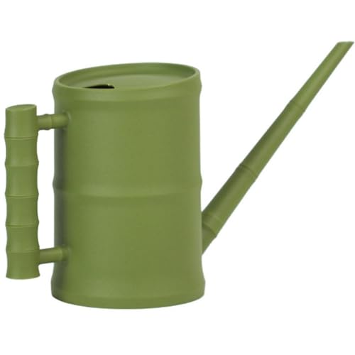 Gießkanne, Flasche, 1,6 L, Kunststoff, Langer Auslauf, Gießkanne, Chinesischer Stil, Bambusrohr, Wasserkanne Für Den Innen- Und Außenbereich von Dinntty