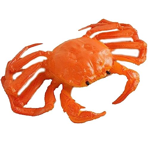 Künstliche Krabbe Ornament Simulation Krabbe Modell Lebensechte Ozean Meer Tier Modell Gefälschte Meeresfrüchte Aquatische Form Display Prop von Dinntty