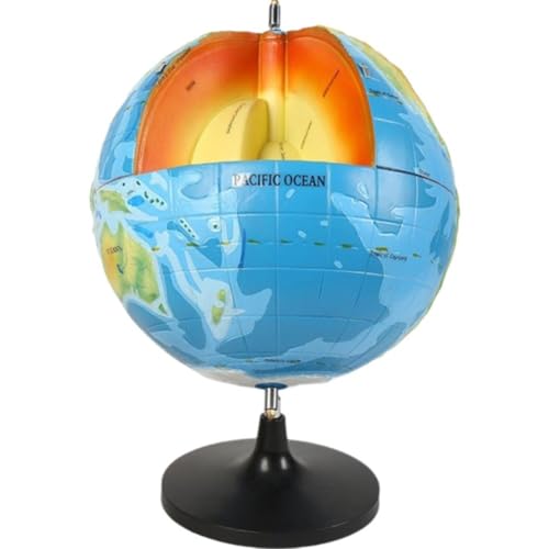 Modell Der Inneren Struktur Der Erde, Geografisches Modell, Dreidimensionales Globusmodell, 32 cm, Lehrinstrument Für Geographie-unterrichtsbedarf Modell Der Inneren Struktur Der Erde, Geografisches Modell, Dreidimensionales Globusmodell, 32 cm, Lehrinstrument Für Geographie-unterrichtsbedarf von Dinntty