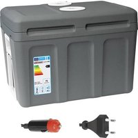 Dino KRAFTPAKET Kühlbox Trolley EEK: F (A - G) Thermoelektrisch 230 V, 12V Grau 40l -18°C von Dino KRAFTPAKET