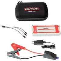 Dino KRAFTPAKET Schnellstartsystem 12V 1500A 62.9Wh 136150 Starthilfestrom (12 V)=500A Arbeitsleucht von Dino KRAFTPAKET
