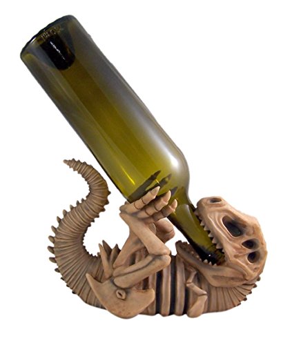 Weinflaschenhalter mit Dinosaurier-Knochen von Dinosaur Wine Bottle Holder