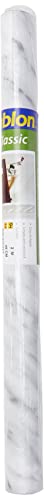 Fablon Classic Selbstklebendes Vinyl in Marmor-Optik, 45 cm x 2 m, Grau von Fablon