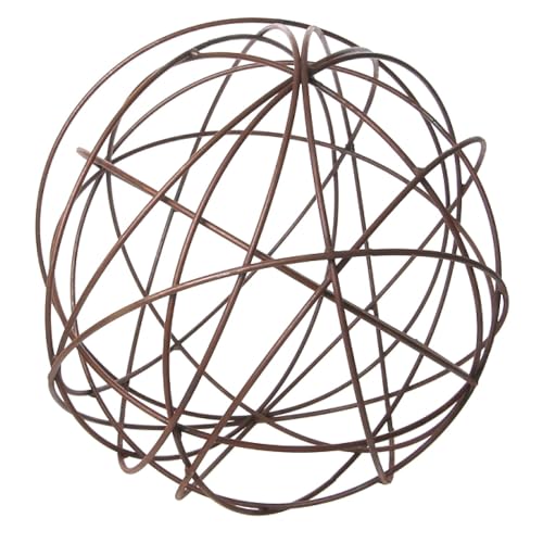 Drahtkugel ø40cm rost Metall von Dio only for you