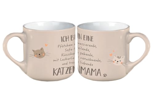Kaffeebecher Ich bin eine Katzenmama | Becher Kaffeetasse Kaffee Tasse Teetasse von Dio only for you