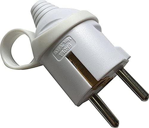 Dio DIO043076 Stecker 2-polig, weiß von Dio