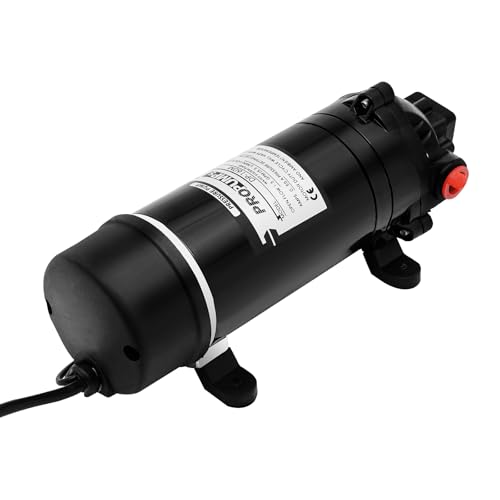 DioPaiB Selbstansaugend Wassertransferpumpe 120w 220v, Wasserpumpe 80-90psi, Druckerhöhungspumpe 5.1-5.5L/min, Booster Pumpe mit 3-Kammer-Membran, Membranwasserpumpe für Landwirtschaft Hauswasserwerk DioPaiB Selbstansaugend Wassertransferpumpe 120w 220v, Wasserpumpe 80-90psi, Druckerhöhungspumpe 5.1-5.5L/min, Booster Pumpe mit 3-Kammer-Membran, Membranwasserpumpe für Landwirtschaft Hauswasserwerk von DioPaiB