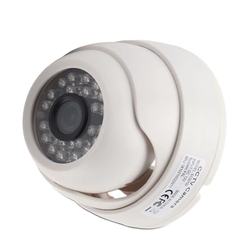 Dioche 1080P Infrarot-Überwachungskamera AHD/TVI/CVI/CVBS 4-in-1-Überwachungskamera CCTV-Dome-Kamera für Den Innenbereich(Kumpel) von Dioche