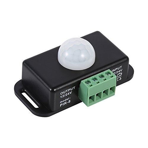 Dioche Bewegungsmelder 12v für LED, DC 12V/24V Körpersicherheits PIR Bewegungsmelderschalter für LED Lichtstreifen Dioche Bewegungsmelder 12v für LED, DC 12V/24V Körpersicherheits PIR Bewegungsmelderschalter für LED Lichtstreifen von Dioche