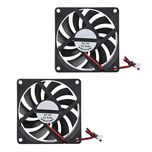 80X80X10 Lüfterkühlung 12V 6000U/min Tangxi 21.46Cfm 2Pcs 3D-Drucker Montageteil Hohe Ersatzteile und Zubehör für 3D-Drucker Geschwindigkeit Lüfter 12V 6000U/min 80X80X10 Lüfterkühlung 12V 6000U/min Tangxi 21.46Cfm 2Pcs 3D-Drucker Montageteil Hohe Ersatzteile und Zubehör für 3D-Drucker Geschwindigkeit Lüfter 12V 6000U/min von Dioche