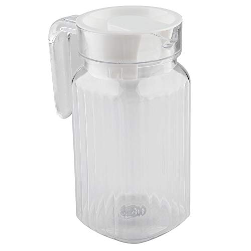 Acryl-Getränkekrug mit Deckel 500ml 500ml Acryl Transparente Saft Flasche Serveware für Bar zu Hause (500 ml) von Dioche