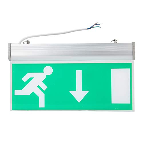 Acryl-LED-Notausgangsbeleuchtungs-Zeichen-Sicherheits-Evakuierungs-Anzeigelampe passend für Mall-Supermärkte Hotel-Krankenhaus-Bibliotheks-Stationen von Dioche