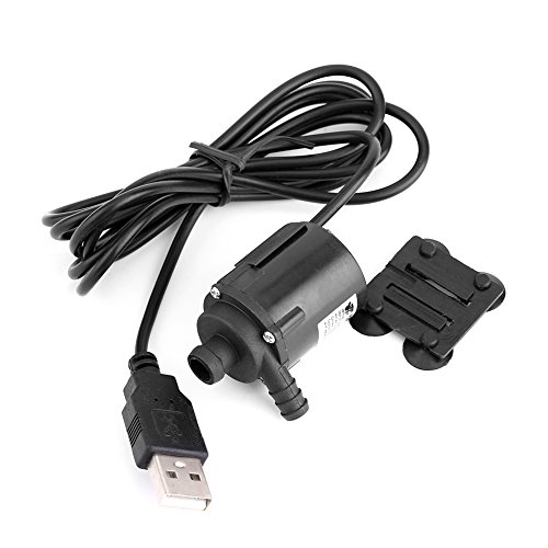 Akku Wasserpumpe USB-Pumpe Wasser Mini Wasserpumpe 5V Power Köpfe für Aquarium Klein in der Reihe Micro 6V 150L H Mikro Bürstenlose Tauch Wasserpumpen Zirkulation von Dioche