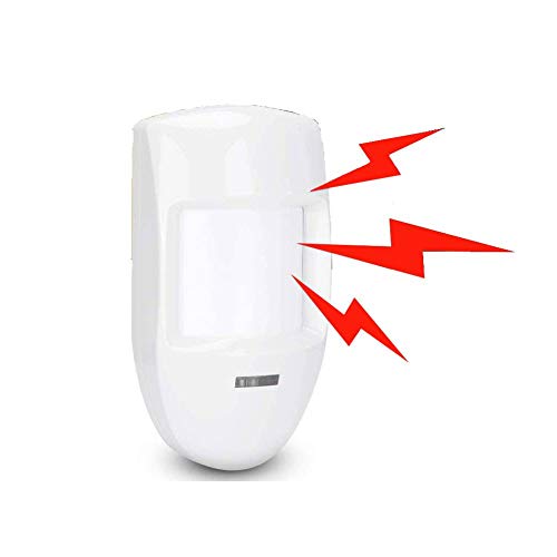 Bewegungsmelder, Wired 12V Indoor Dual Infrarot Sonde Anti-Diebstahl Alarm Detektor, tragbare Weitwinkel PIR Sensor (mit einem Alarm verwendet) von Dioche