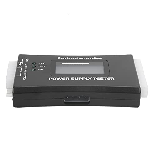 Computer-PC-Netzteiltester 20/24Pin mit LCD-Bildschirm Spannung PG-Wert für ATX BTX ITX-Anschlüsse Netzteiltester mit Summer Automatischer Alarm von Dioche