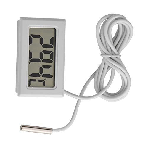 Digitales LCD-Thermometer Nano-Silber für das Pool-Bad-Thermometer Mini-LED-Display Digital-Temperatur Messgerät von Dioche