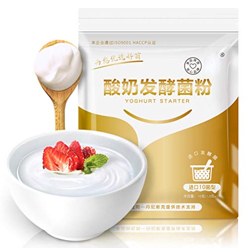 Dioche 10G Kefir -Starterkultur, Lactobacillus -Fermentationspulver, Joghurt -Starter -Kit für Hausgemachte Fermentierte Dessertzubehör (Sortierte Farbe) von Dioche