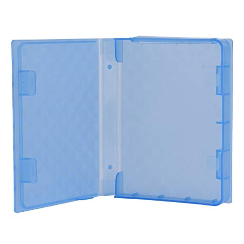 Dioche 2,5-Zoll-HDD-Aufbewahrungsbox 2,5-Zoll-HDD-Box Pp 2,5-Zoll-Hartschalengehäuse HDD SSD Antistatische Festplatten-Aufbewahrungsbox Stoßfest Staubdicht rutschfest Grau (Blau) von Dioche