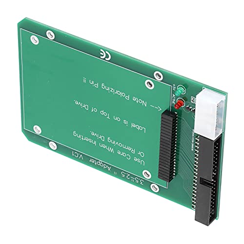 Dioche 44-Ide-zu-40-Pin-Adapter-Adapter-PCB-Adapter IDE-zu-Pata-Antibackinsert-Design Weit Verbreitete Anwendungsport-Konvertierungskarte für Backup-Daten von Dioche