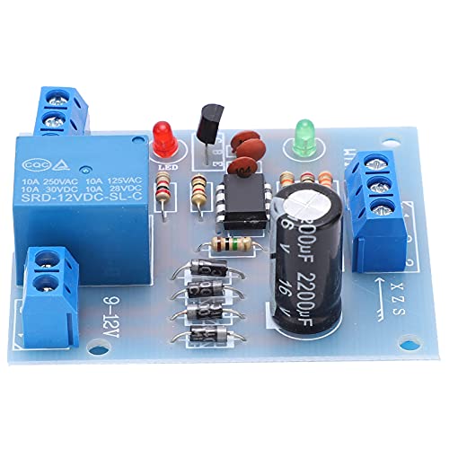 Dioche Flüssigkeitsstand-Kontrollmodul, Entwässerungskontrollschalttafel 9 V, 12 V, Wasserpumpen-Abflusssensormodul mit Einfacher Verkabelung und Geringem Stromverbrauch von Dioche
