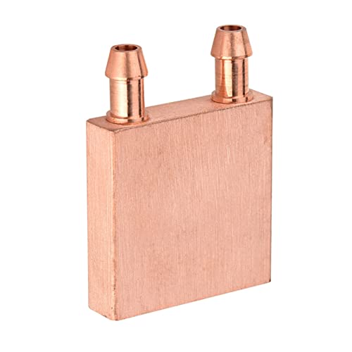 Dioche Kühlkörper Flüssiger Kupfer-Kupfer-Wasserblock Reines Kupfer Kupfer Kupfer-Wasserkühlungsblock für Grafik-GPU-Kopf-CPU 40 * 40 * 10 Mm von Dioche