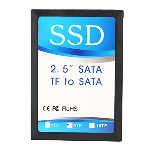 Dioche SD-zu-Sata-Adapter Sata-zu-SD-Kartenadapter 4X Kleine Speicherkarte Speicherkarte-zu-Sata-Adapter Sata HDD Ssd von Dioche