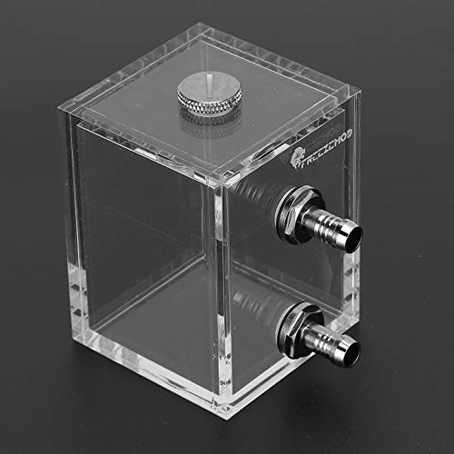 Dioche Wassertank Wassertank Acryl 200 Ml Transparenter Acryl-Wasserkühltank Cfor OMPuter Water Cooled Tank Zubehör von Dioche