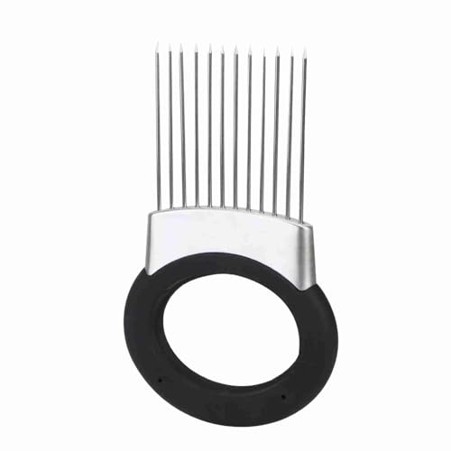 Dioche Zwiebelschnitzel mit Nicht Rutschem TPR-Griff und Integrierter Geruchsentferner aus Edelstahlhalter für Gemüse und Kartoffeln Dioche Zwiebelschnitzel mit Nicht Rutschem TPR-Griff und Integrierter Geruchsentferner aus Edelstahlhalter für Gemüse und Kartoffeln von Dioche