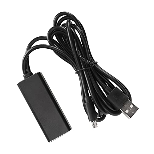 Dioche Micro USB auf RJ45 Adapter, Micro USB auf RJ45 Ethernet Adapter 10/100Mbps Konvertierungsübertragung für TV Sticks von Dioche