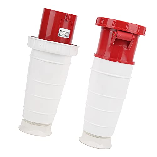 Industriestecker, Wasserdicht IP67 380-415V 125A 5-Pin 3P+N+E Industrie-Stromanschluss-Set für Flughafen-Tunnelbahn von Dioche