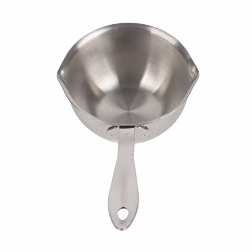 K Warmer Pot Soßentopf Edelstahl Warmer Topf Flacher Induktionsboden Edelstahl Hot Potk Pot Kleiner Topf (150 ml) von Dioche