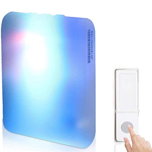 Kabellose Türklingel, Tauber Anrufer, älter Taub, mit 7 Farbtönen, wasserdicht, elektrisch, Türklingel mit 32 Melodien mit 5 Lautstärke-Stufen, Reichweite von 200 Kabellose Türklingel, Tauber Anrufer, älter Taub, mit 7 Farbtönen, wasserdicht, elektrisch, Türklingel mit 32 Melodien mit 5 Lautstärke-Stufen, Reichweite von 200 von Dioche