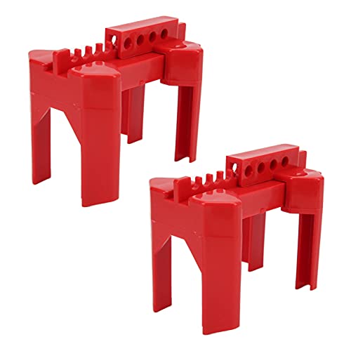 Kugelhahnsperre Schlagfestigkeit Korrosionsbeständige Isolierung Ventilsicherheitssperre Passend für Kugelhahn 1 3 Cm–6 4 Cm 2er Pack Kugelhahnsperre Schlagfestigkeit Korrosionsbeständige Isolierung Ventilsicherheitssperre Passend für Kugelhahn 1 3 Cm–6 4 Cm 2er Pack von Dioche