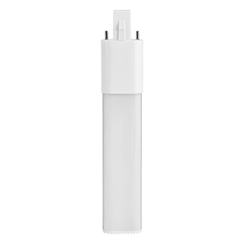 LED-Licht Cfor OMPact-Lampen-Abs-Schale, Aluminiumlegierung 6W 2-polige LED-Cfor-OMPact-Lampe Horizontale Einbauröhre Glühbirnen-Beleuchtungskörper Gx23 Cool White (G23) von Dioche