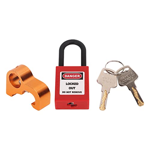 Lockout Tagout Kit Lockout Tagout Lock Aluminiumlegierung Micro Electrical Lockout Vorhängeschloss für Industrielle Elektrische Schaltanlagen von Dioche