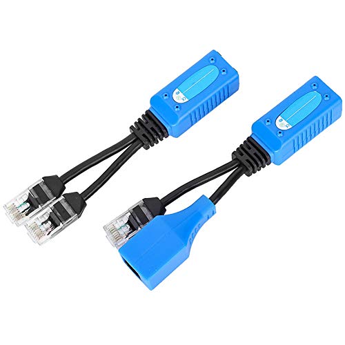 Poe+ Splitter Ipcampower Poe Combiner Splitter Adapter Abs 2Pcs Splitter Rj45 Combiner Poe Adapter Stecker Stromkabel Kit Poe+ Splitter Ipcampower Poe Combiner Splitter Adapter Abs 2Pcs Splitter Rj45 Combiner Poe Adapter Stecker Stromkabel Kit von Dioche