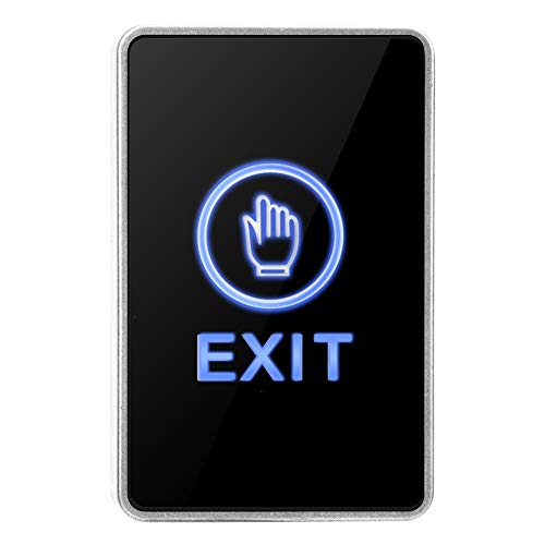 Türschalter-Taste Push-Touch Ausgangstaste, Berührungssensor-Paneel NO NC COM Exit-Zugriffskontrollschalter für Home Security von Dioche
