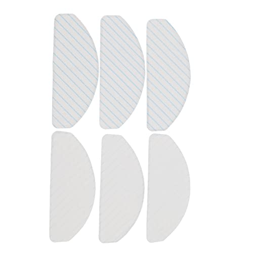 Dioche Wischtuch, 6 Pcs Mopp Tuch für Yeedi Vac 2pro Staubsauger Reinigung Pads Ersatz Teile Kehrmaschine Zubehör von Dioche