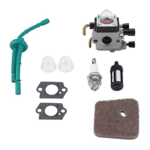 Dioche Vergaser, Vergaserschlauch Heckenschere HS45 FS55 Freischneider Kit FS38 Vergaser Kit für Stihl Fs55 Fs55R Fs55Rc Fs38 Km55 Hl45 Km55R von Dioche