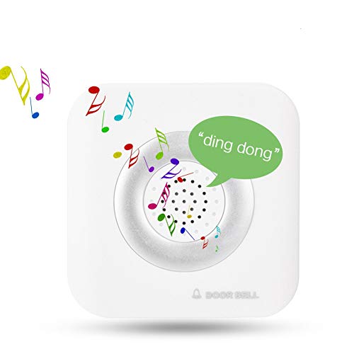 Wired Türklingel, Smart DC 12 V Türklingel Alarm für Home Office Access Control System 4 Kern Türklingel Dingdong Musical von Dioche