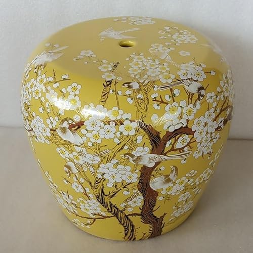 Diodceraic Keramischer Trommelgartenhocker, klassisches chinesisches Design für Außenlaubendekoration und Akzent im Innenwohnzimmer(A1) von Diodceraic