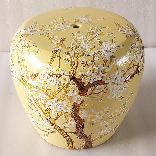 Diodceraic Keramischer Trommelgartenhocker, klassisches chinesisches Design für Außenlaubendekoration und Akzent im Innenwohnzimmer(A2) von Diodceraic